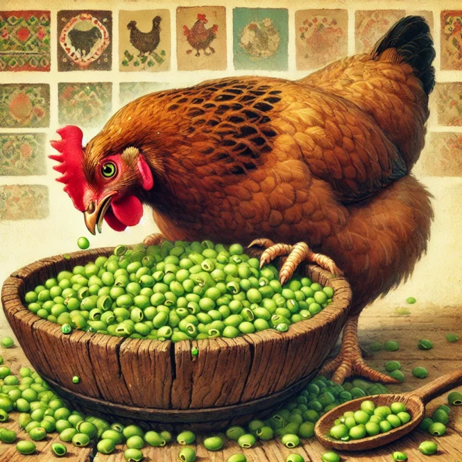 Little House Farm Hen's and Peas